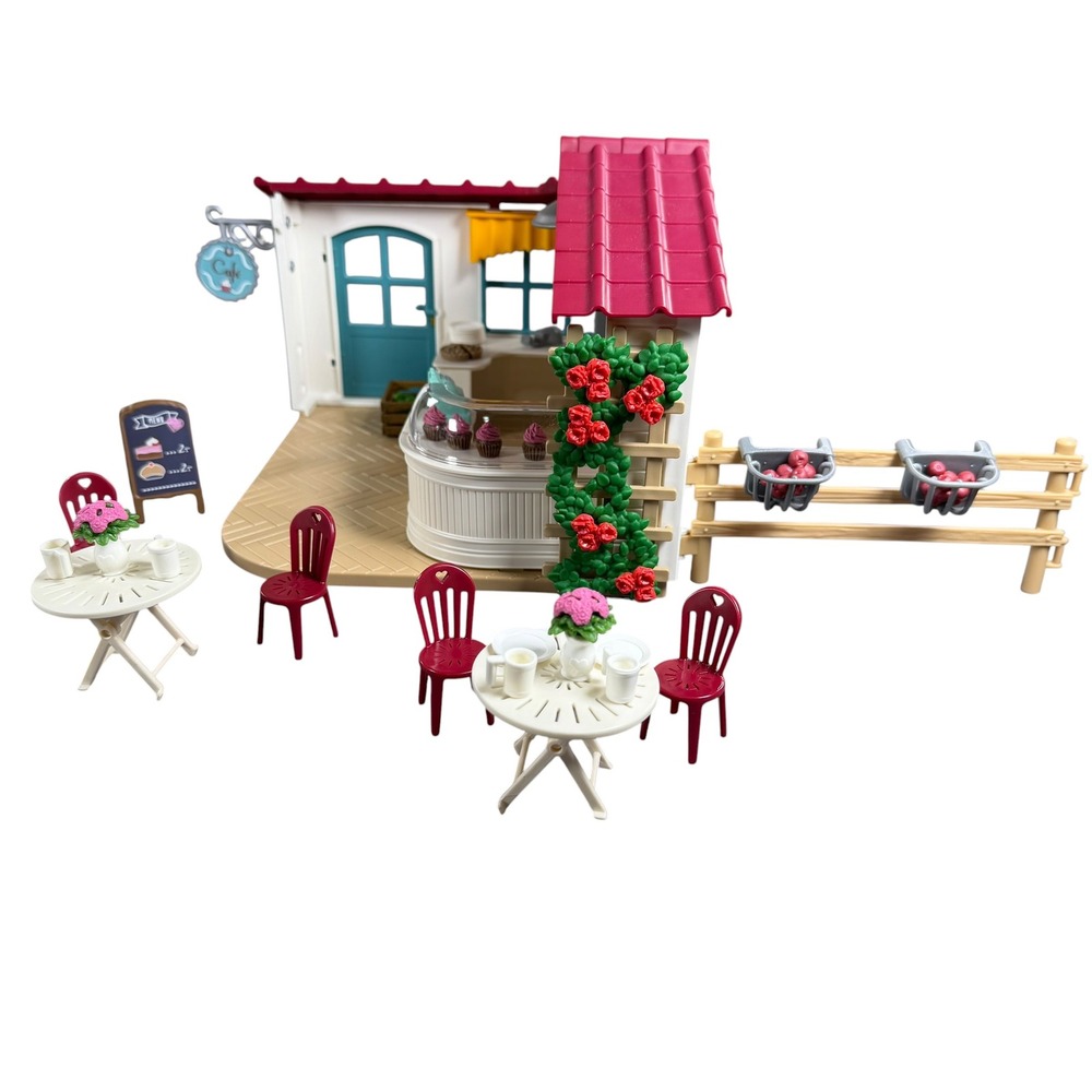 Schleich Horse Club Rider‎ Cafe Playset with Accessories
